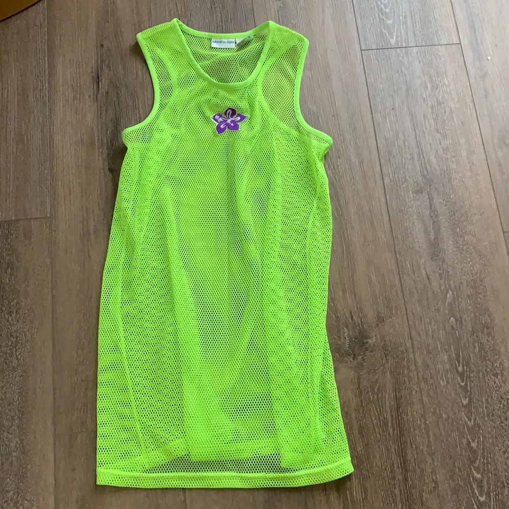 Lime Green Girls (14/16) Coverup